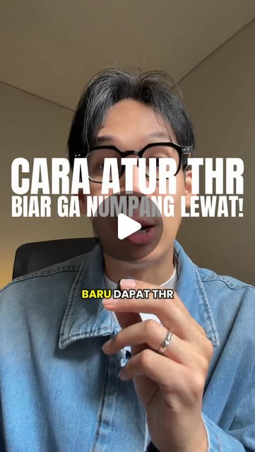 Albertus Axel introducing his ChatGPT Ramadan video about managing THR